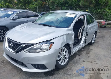2019 Nissan Sentra Sv из США, поврежденный, VIN 3N1AB7AP8KY235695
